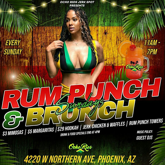 Rum Punch and Brunch Sundays