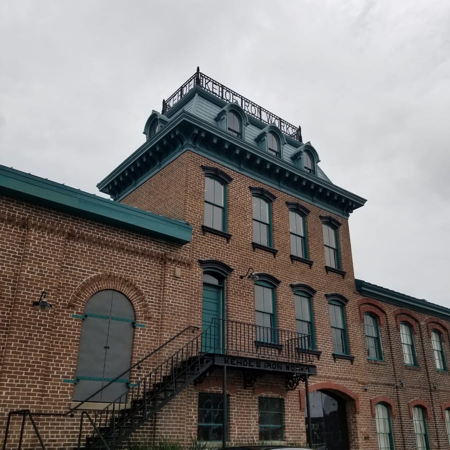 Kehoe Iron Works at Trustees' Garden