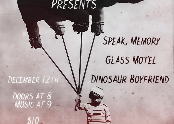 Speak, Memory / Glass Motel / Dinosaur Boyfriend