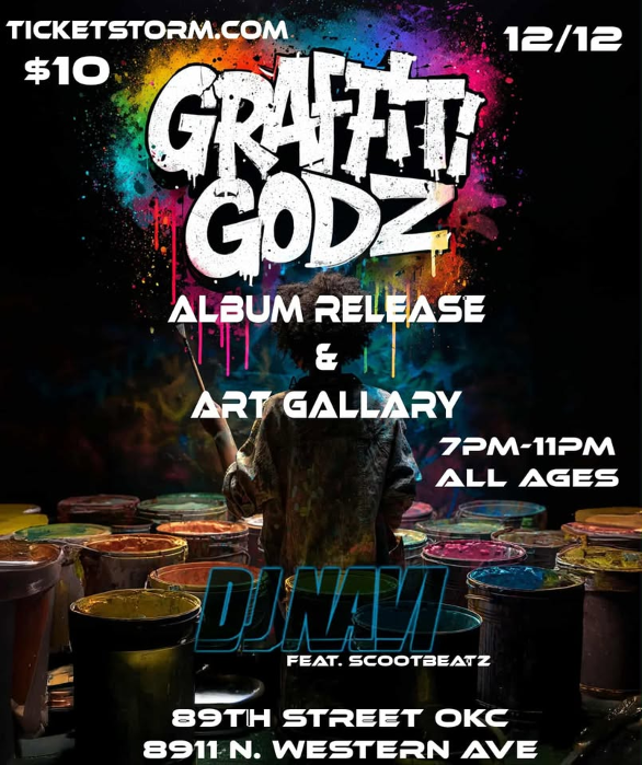 GRAFFITI GODZ ALBUM RELEASE AND ART GALLERY FT DJ NAVI & SCOOT BEATS