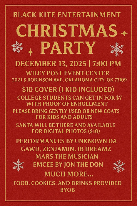 Black Kite Christmas Performance