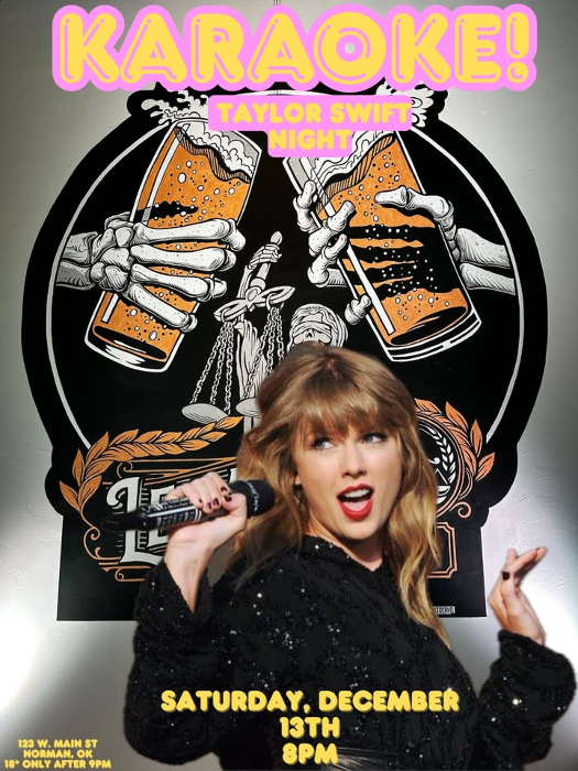 Karaoke Night! Taylor Swift Birthday Theme