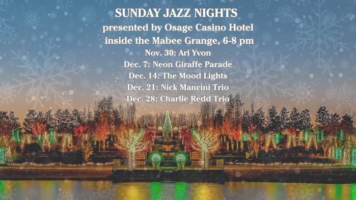 Sunday Jazz Nights at Botanic Garden of Lights: The Mood Lights