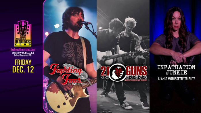 Fighting Foos [FF tribute] • 21Guns [Green Day] • Infatuation Junkie [Alanis] at