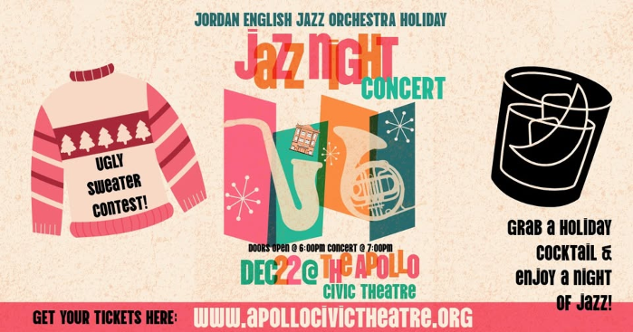 Holiday Jazz Concert: Jordan English Orchestra!