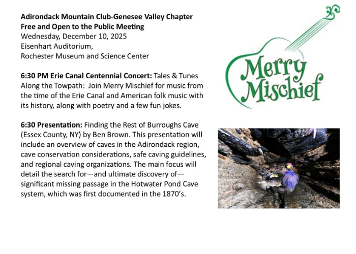 Outside Voices at the ADK-GVC Chapter Meeting