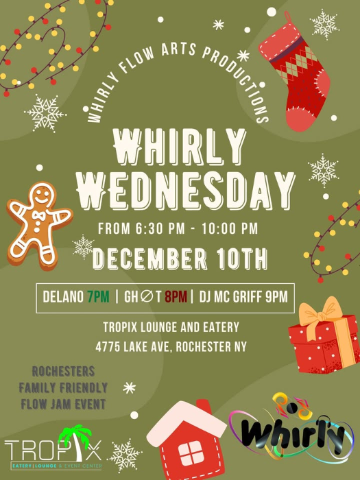 Whirly Wednesday Presents: DELANO, GH0T and DJ MC Griff!