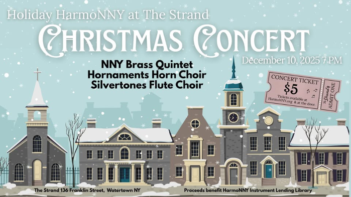 Holiday Concert ft. The NNY Brass Quintet, Hornaments Horn Concert, & Silvertones Flute Choir