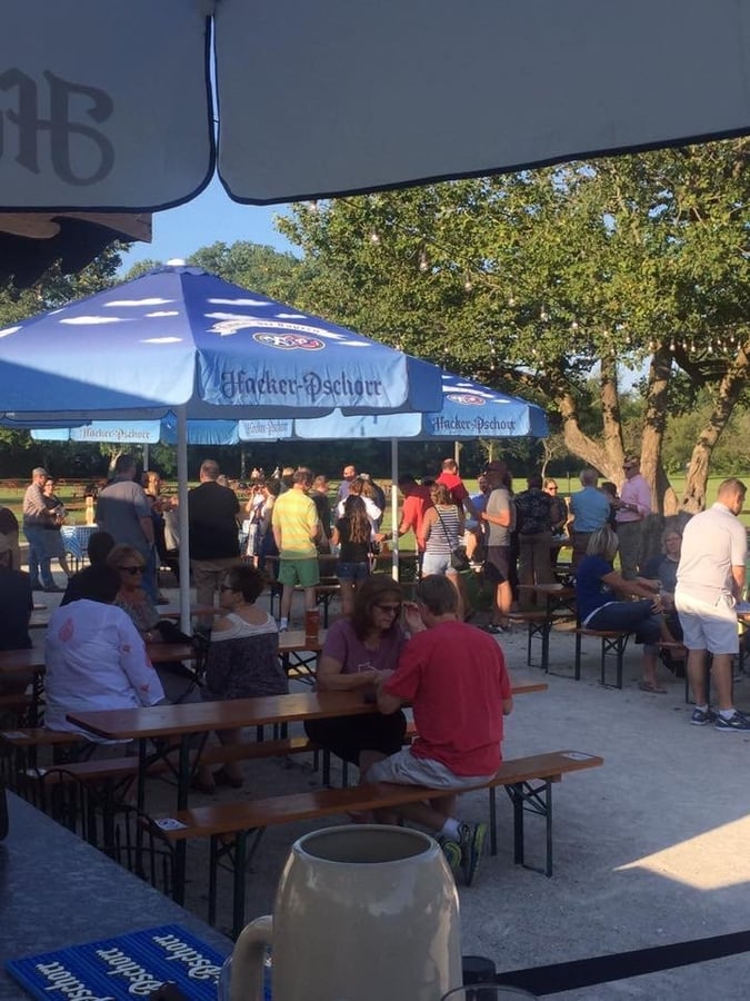 Petrifying Springs Biergarten