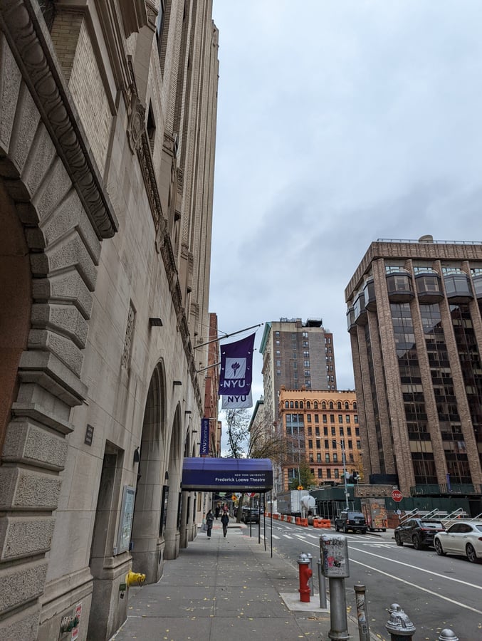 Frederick Loewe Theatre at NYU
