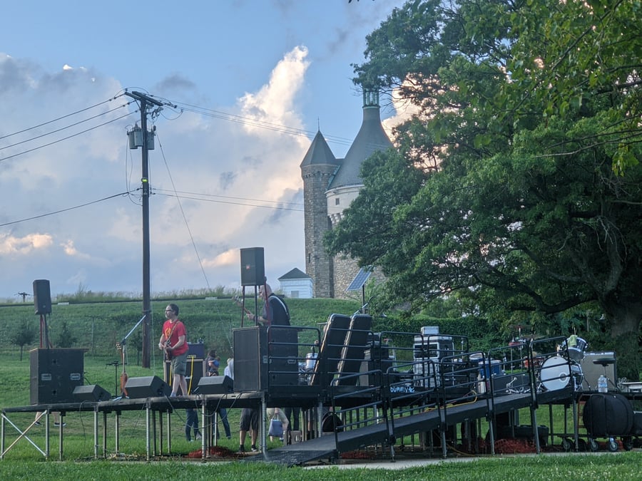 Fort Reno Concert Stage
