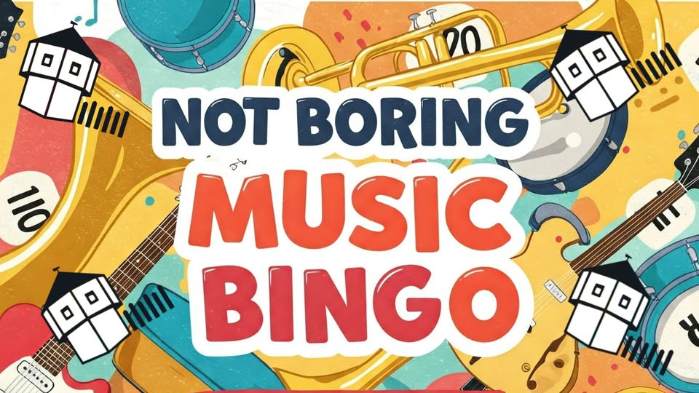 Fortside "Not Boring Music Bingo"
