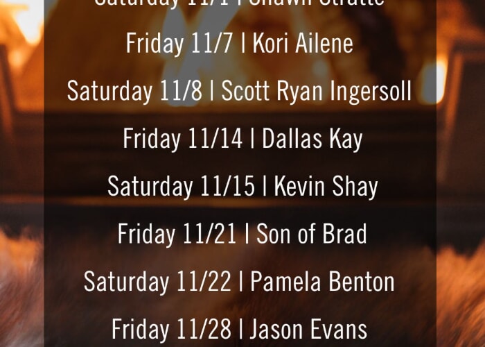 Arbor Crest Wine Cellars Fireside Dinner and Concert Series