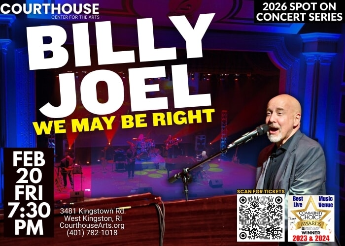 Billy Joel – We May Be Right 2/20/26 SAT 7:30PM