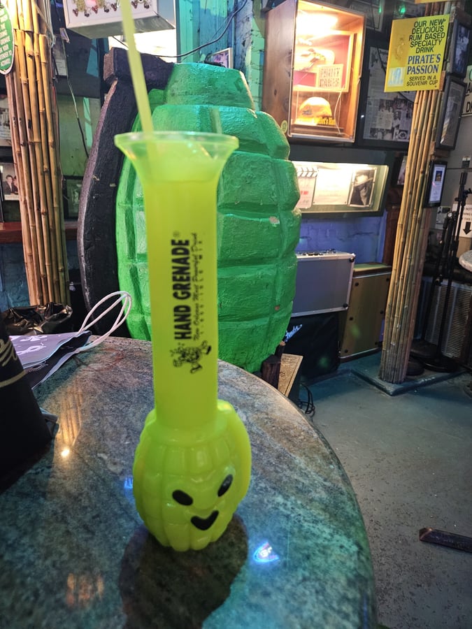 Tropical Isle. Hand Granade