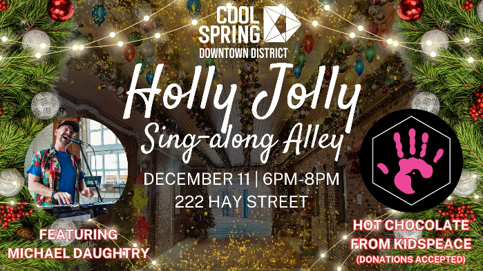 UpcomingHolly Jolly Sing-Along Alley