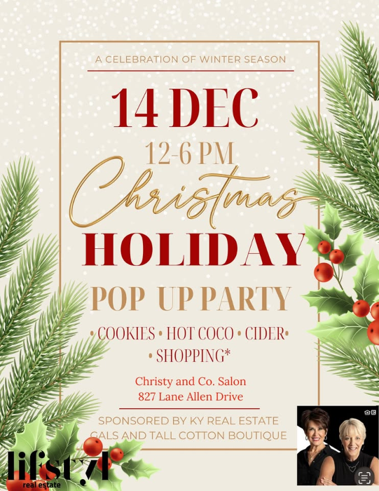 Christmas Pop Up Party