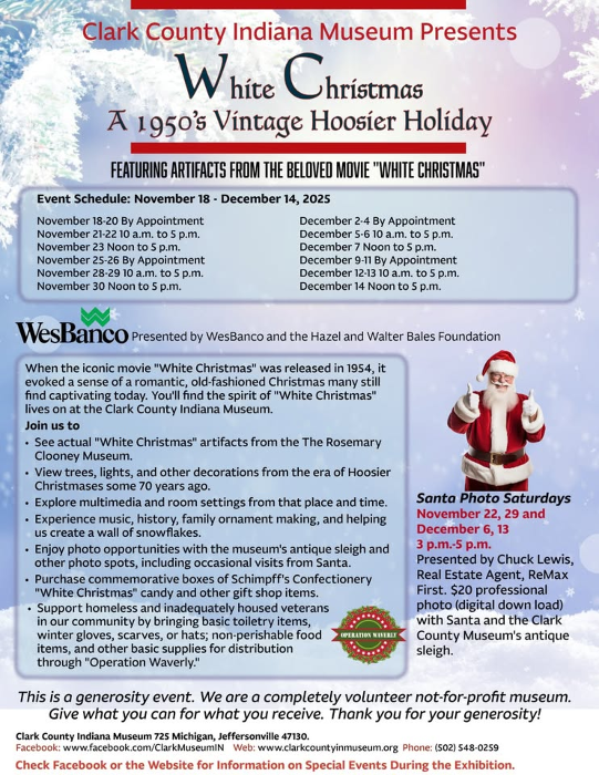 A "White Christmas" singalong with Bob & Betty