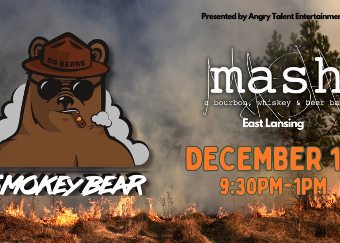 Smokey Bear at Mash East Lansing
