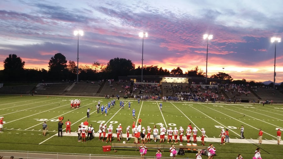 Lynchburg City Stadium Football Field