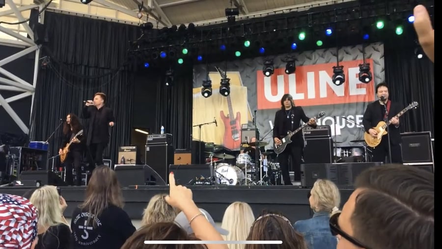 Uline Warehouse Stage