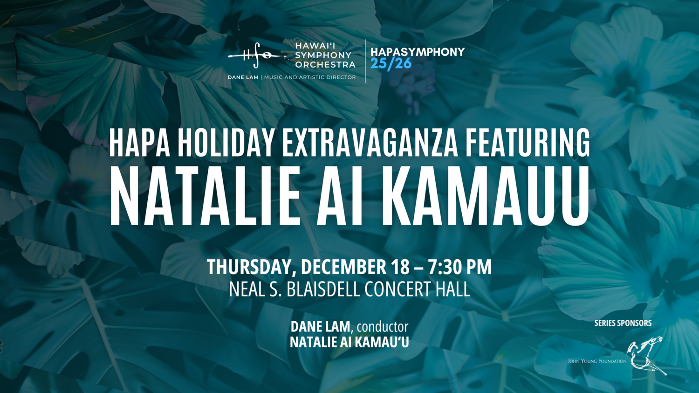 Hapa Holiday Extravaganza Featuring Natalie Ai Kamau'u