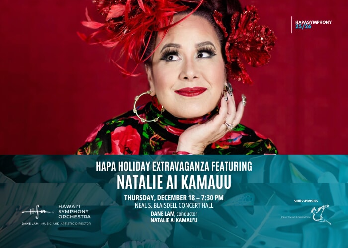 Hapa Holiday Extravaganza featuring Natalie Ai Kamauu