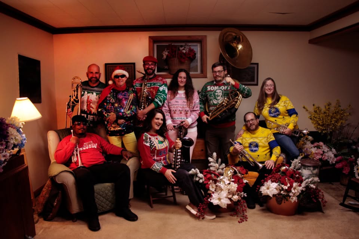 Elby Brass Ugly Sweater Party
