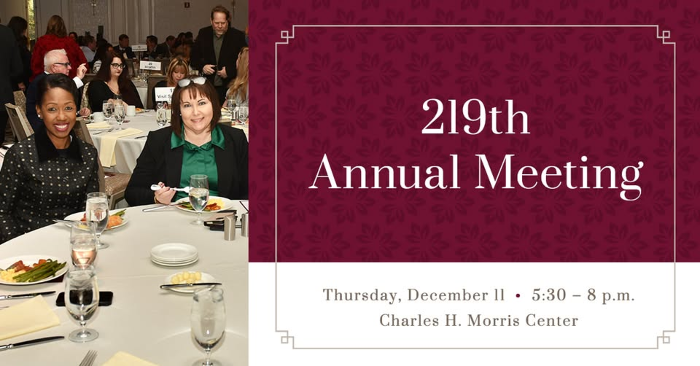 219th Annual Meeting