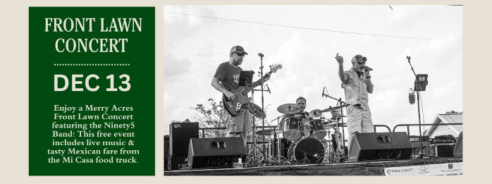 Manor House Pub Front Lawn Concert