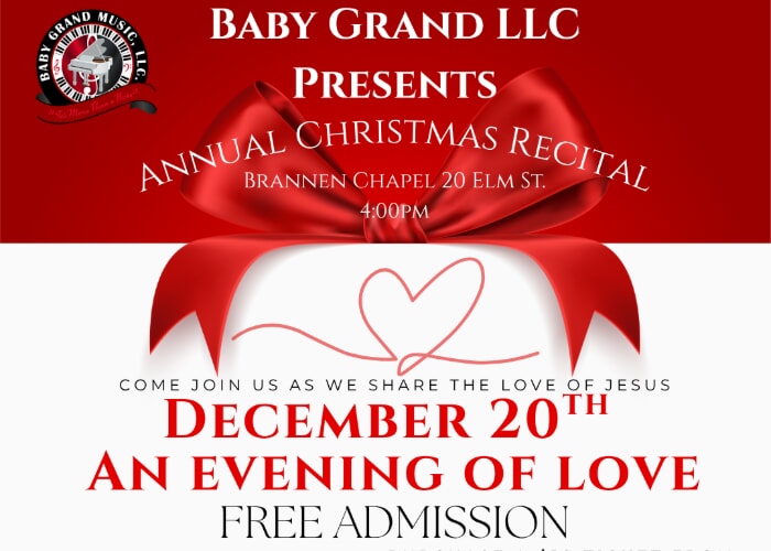Baby Grand Music Annual Christmas Recital