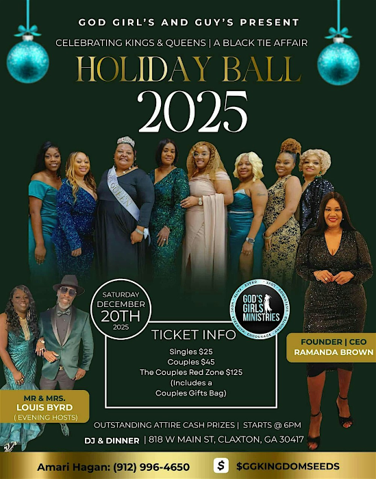 God's Girls & Guys Present: A Black Tie Affair: Holiday Ball 2025