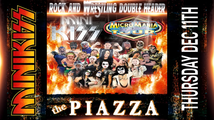 Rock and Wrestling Double Header - Mini Kiss & Micro Mania