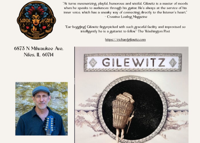 Richard Gilewitz 6- and 12- String Acoustic Guitar Concert