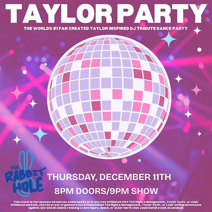 DJ Swiftie's T.S. Dance Party Farewell Tour