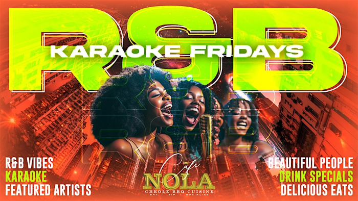 RHYTHM & BEAUTY at Cafe Nola Every Friday Night