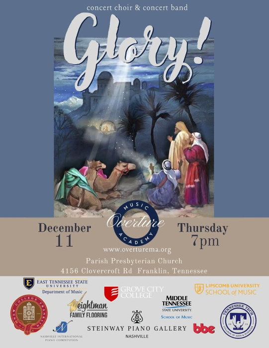 Glory! Christmas concert
