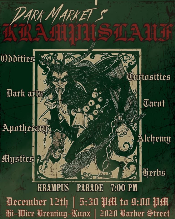 Dark Market's Krampuslauf Market & Krampus Parade