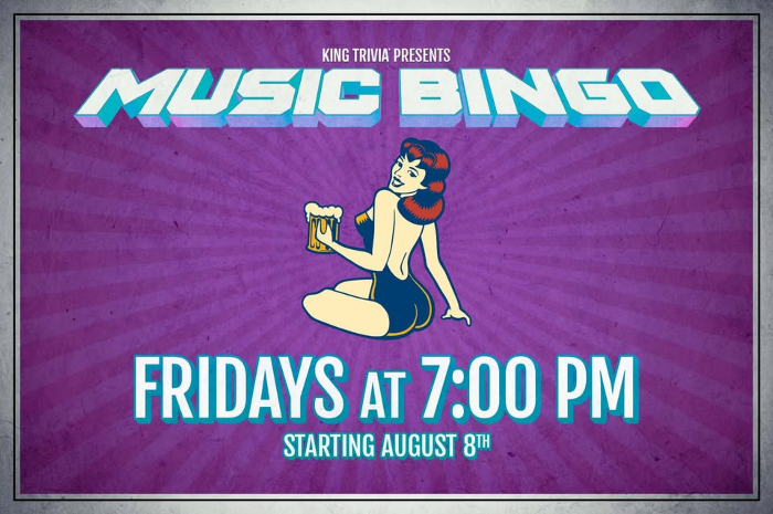 Fat Bottom Features Music Bingo