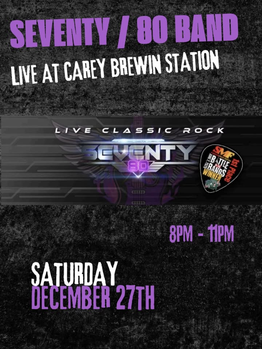 Seventy/80 Band in the Taproom