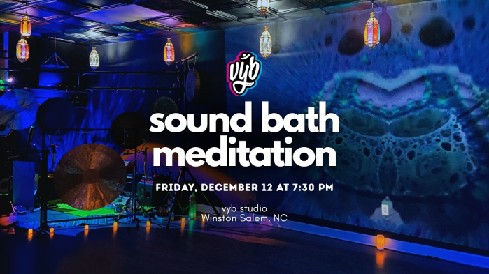 Sound Bath Meditation in Winston Salem, NC