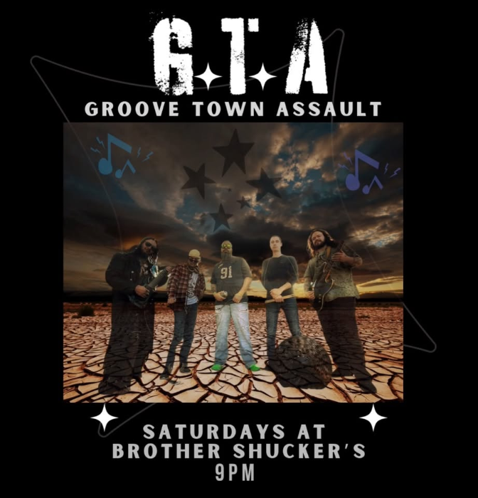Groove Town Assault at Brother Shucker's - Live Music on