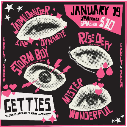 Jaimee Danger & The Dynamites, Storm Boy, Rise Defy, And Mister Wonderful