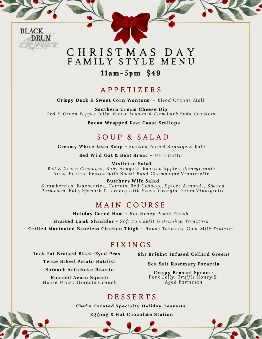 Christmas at Black Drum
