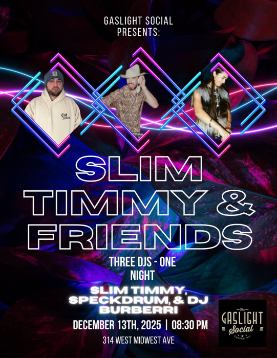 Slim Timmy & Friends • Live at Gaslight Social