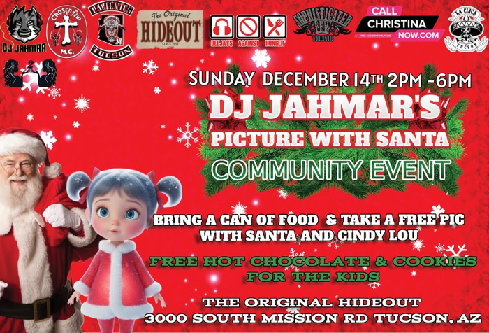 DJ JAHMAR'S PICTURE WITH SANTA COMMUNITY EVENT