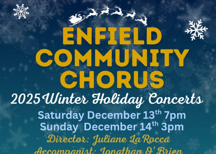 Enfield Community Chorus Winter Holiday Concert