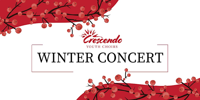 Crescendo Youth Choirs 2025 Winter Concert