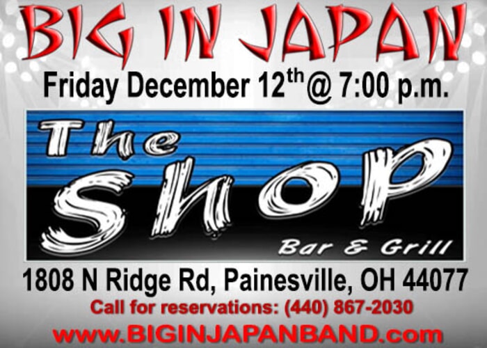 BIG IN JAPAN @ The Shop