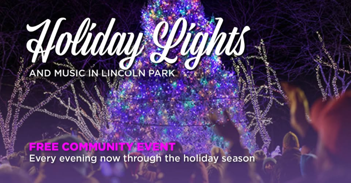 Holiday Lights & Music in Lincoln Park